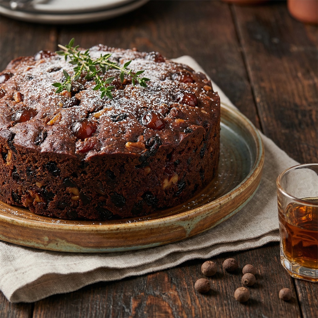 Black Fruit Cake - Image 1