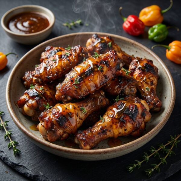 Honey Jerk Wings only